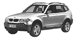 BMW E83 U3825 Fault Code